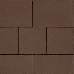 Тротуарная плитка Инсбрук Ланс Коричневый Гладкая SteinRus 60 мм