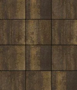 Тротуарная плитка КВАДРАТ 300х300 Листопад гранит Мокко Б.1.К.6 Выбор 60 мм