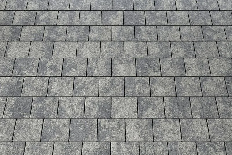 Тротуарная плитка Квадрат 15х15 Грей Stellard 80 мм