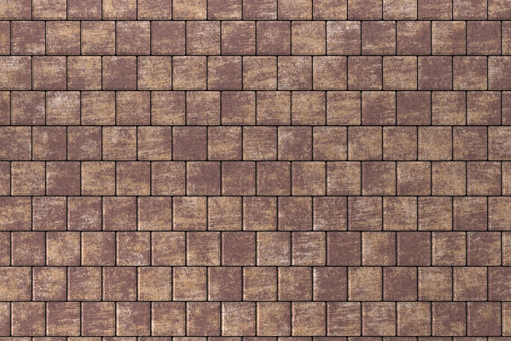 Тротуарная плитка Квадрат 10х10 Гавана Stellard 60 мм