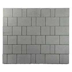 Тротуарная плитка Старый город Ландхаус, Серый BRAER 80 мм