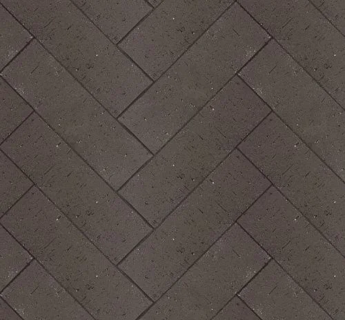 Брусчатка графитовая "Штутгарт" ЛОНГ клинкер тротуарный ЛСР