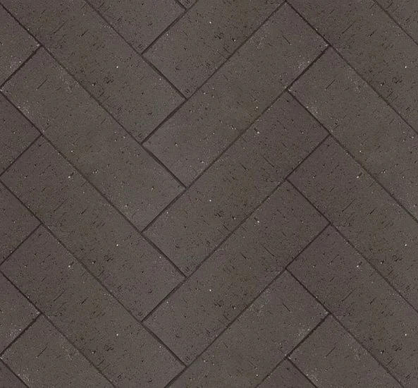 Брусчатка графитовая "Штутгарт" ЛОНГ клинкер тротуарный ЛСР
