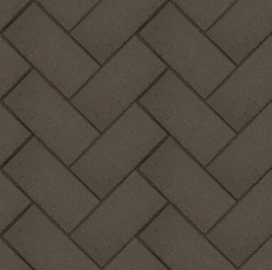 Брусчатка графитовая "Штутгарт" клинкер тротуарный 0,51NF ЛСР