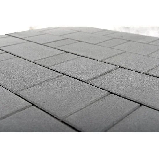 Тротуарная плитка Старый город Ландхаус, Серый BRAER 60 мм