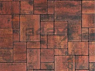 Тротуарная плитка Бавария, Вулкан 342 МЗ 60 мм