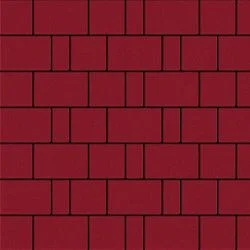 Тротуарная плитка Бельпассо Винный Гладкая SteinRus 60 мм