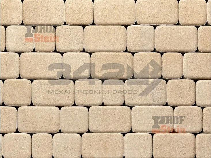 Тротуарная плитка Классика, Белый 342 МЗ 60 мм