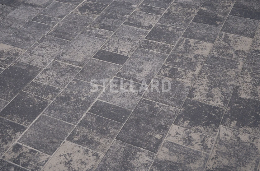 Тротуарная плитка Новый город Грей Stellard 60 мм