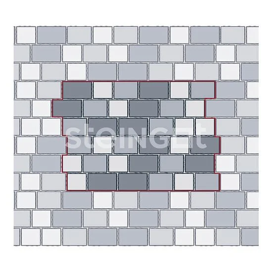 Тротуарная плитка Новый город Аметист Steingot 60 мм