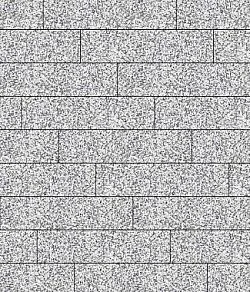 Тротуарная плитка ПРЯМОУГОЛЬНИК Стоунмикс Белый с черным В.11.П.10 Выбор 100 мм