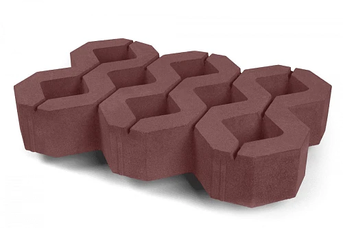 Газонная решетка Нобетек 1РД10 Персиковая 100 мм