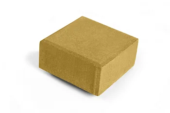 Тротуарная плитка Квадрат Нобетек 3К8Ф 140X140 Желтая 80 мм