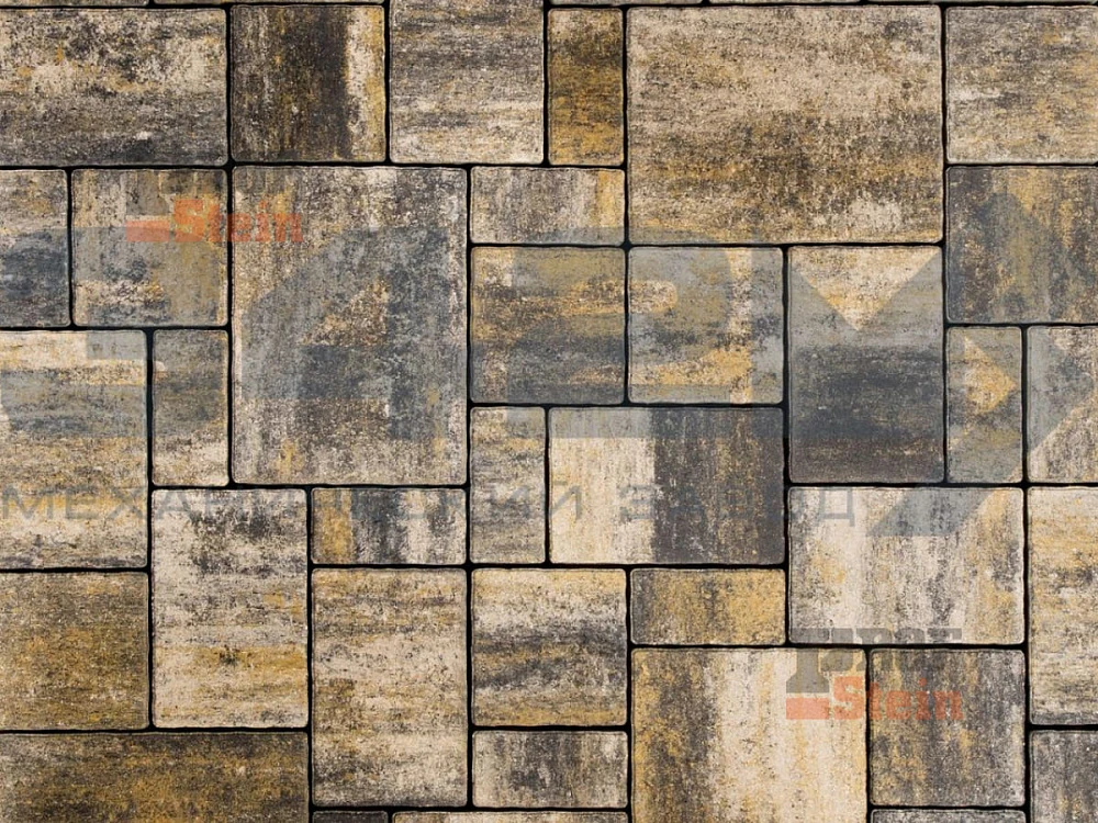 Тротуарная плитка Бавария, Байкал 342 МЗ 60 мм