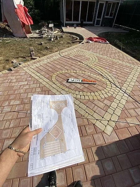 Тротуарная плитка Старый город Ландхаус, Рассвет BRAER 60 мм