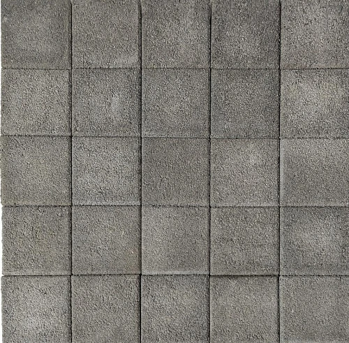 Тротуарная плитка Лувр, Серый BRAER 60 мм