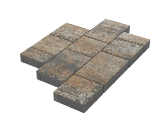 Тротуарная плитка Мозаика Каньон Stellard 60 мм