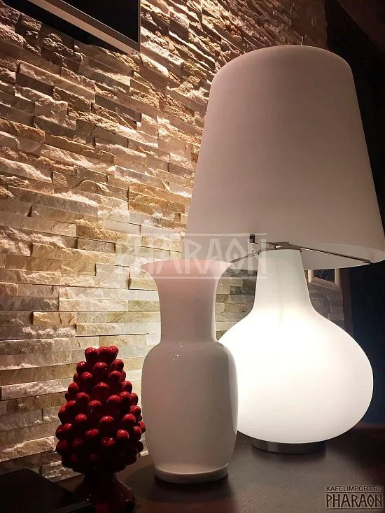 3D панель из натурального камня Сланец Бежевый Классик Pharaon