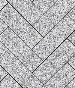 Тротуарная плитка ПРЯМОУГОЛЬНИК 600х200 Стоунмикс Белый с черным Б.6.П.8 Выбор 80 мм