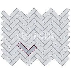 Тротуарная плитка Паркет Клинкер Steingot 60 мм