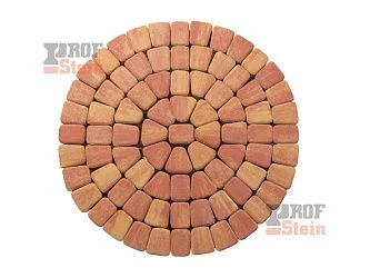 Тротуарная плитка Круговая классика, Милан 342 МЗ 60 мм