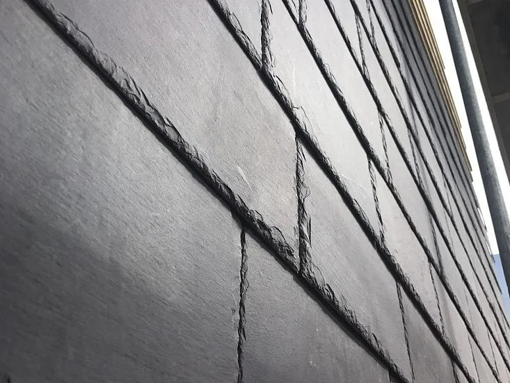 Плитка Сланец чёрный (натуральный скол) 200х 400 Pharaon