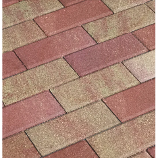 Брусчатка бетонная 2П6Ф 200*100 КОЛОРМИКС №1 Нобетек 60 мм