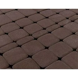 Тротуарная плитка Классико, Коричневый BRAER 60 мм