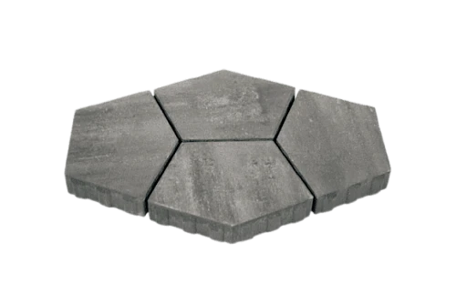 Тротуарная плитка Квинта Нобетек 3П8Ф Красно-Коричневая 80 мм