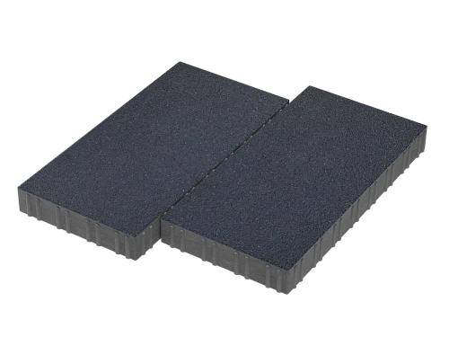 Тротуарная плитка Мега Серый Stellard 80 мм