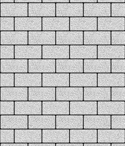 Тротуарная плитка ПРЯМОУГОЛЬНИК 200х100 Гранит Белый Б.2.П.6 Выбор 60 мм