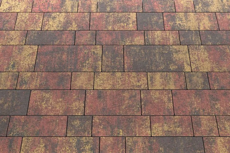 Тротуарная плитка Микс Сити Закат Stellard 60 мм