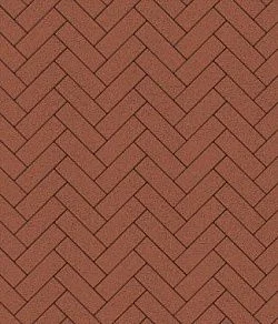 Тротуарная плитка ПАРКЕТ Стандарт Красный Б.4.П.6 Выбор 60 мм