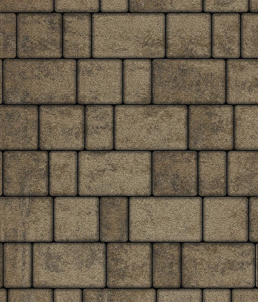 Тротуарная плитка СТАРЫЙ ГОРОД Листопад гладкий Старый замок Б.1.Фсм.6 Выбор 60 мм