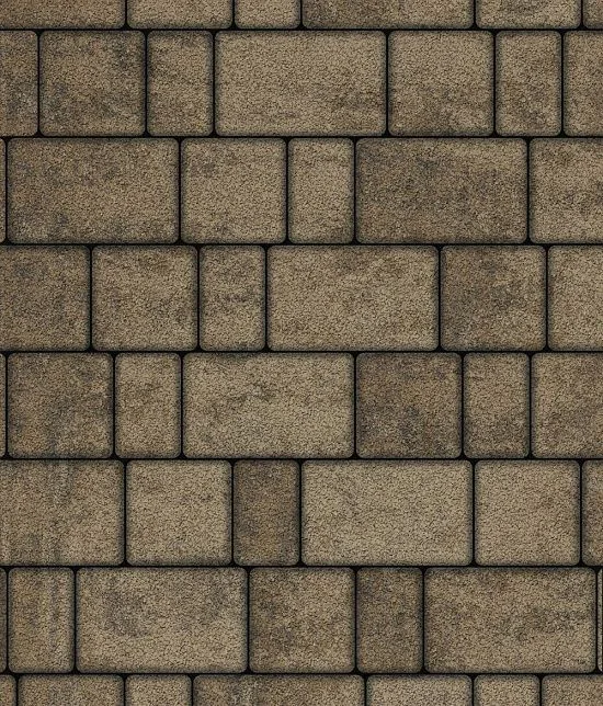 Тротуарная плитка СТАРЫЙ ГОРОД Листопад гладкий Старый замок Б.1.Фсм.6 Выбор 60 мм