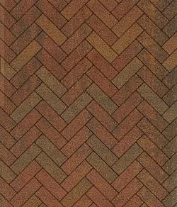 Тротуарная плитка ПАРКЕТ Листопад гранит Арабская ночь Б.4.П.6 Выбор 60 мм