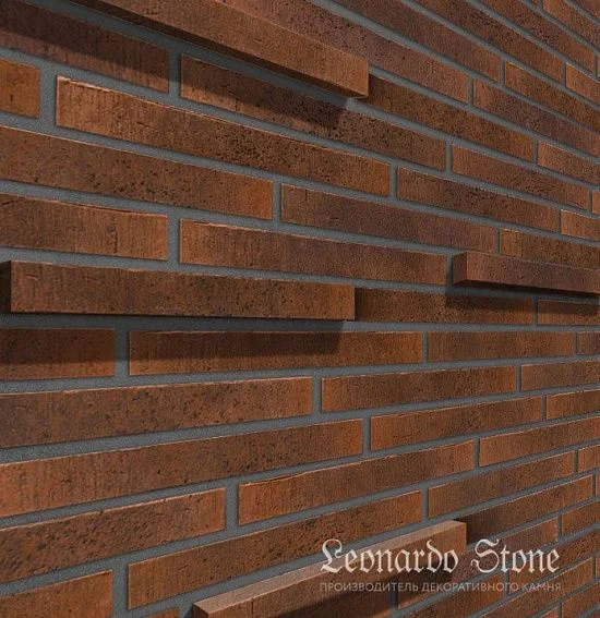 Ригельный кирпич Сиэтл 3D 773 Леонардо Стоун