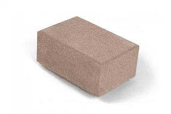 Брусчатка бетонная Прямогольник Нобетек 1П8Ф (210Х140Х80) Бежевая 80 мм