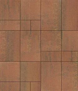 Тротуарная плитка Грандо Листопад гладкий Арабская ночь Б.9.Фсм.6 Выбор 60 мм