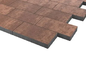 Тротуарная плитка Патио Мокко Stellard 80 мм