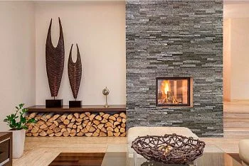 3D панель из натурального камня Кварцит Зелёный Классик Pharaon