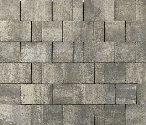 Тротуарная плитка Старый город Ландхаус, Белый BRAER 60 мм