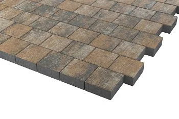 Тротуарная плитка Квадрат 20х20 Каньон Stellard 80 мм