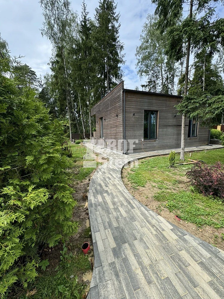 Укладка тротуарной плитки Ригель Туман от Braer