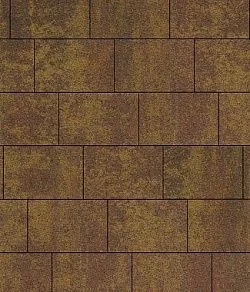 Тротуарная плитка ПРЯМОУГОЛЬНИК 750х500 Листопад гранит Осень Б.14.П.8 Выбор 80 мм