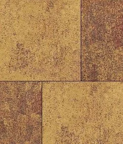 Тротуарная плитка КВАДРАТ Листопад гладкий Осень Б.7.К.8 Выбор 80 мм