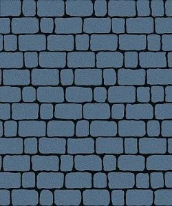 Тротуарная плитка АРЕНА Стандарт Синий Б.1.АР.6 Выбор 60 мм