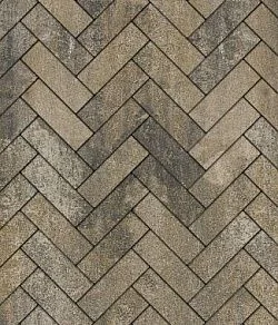 Тротуарная плитка ПРЯМОУГОЛЬНИК 360х80 Искусственный камень Базальт Б.8.П.8 Выбор 80 мм