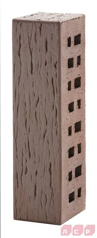 Клинкер фасадный коричневый Мюнхен 0,71 NF береста ЛСР