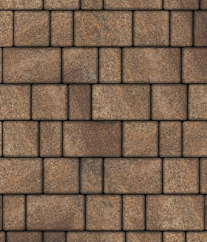 Тротуарная плитка СТАРЫЙ ГОРОД Листопад гранит Клен Б.1.Фсм.6 Выбор 60 мм